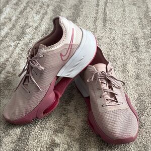 Nike Women's Light Pink and Rose Running Sneakers